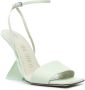 The Attico Cheope 105mm sandals Green - Thumbnail 2