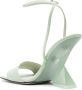 The Attico Cheope 105mm sandals Green - Thumbnail 3