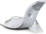 The Attico Cheope 105mm sandals Silver - Thumbnail 3