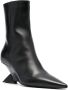 The Attico Cheope 70mm ankle boots Black - Thumbnail 2