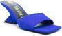 The Attico Cheope 75mm suede mules Blue - Thumbnail 2