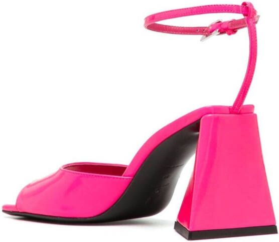 The Attico Devon 90mm sandals Pink