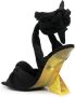 The Attico Duse 85mm sculpted-heel sandals Black - Thumbnail 3