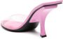 The Attico Ester 100mm leather mules Pink - Thumbnail 3