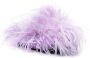The Attico Feather embellished slides Purple - Thumbnail 2
