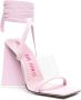 The Attico Isa ankle-tie sandals Pink - Thumbnail 2
