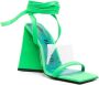 The Attico Isa open-toe sandals Green - Thumbnail 2