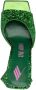 The Attico Luz 105mm glitter sandals Green - Thumbnail 4