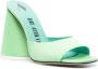 The Attico Luz 120mm block-heel sandals Green - Thumbnail 2
