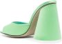 The Attico Luz 120mm block-heel sandals Green - Thumbnail 3