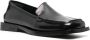 The Attico Micol asymmetric-toe leather loafers Black - Thumbnail 2
