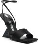 The Attico Cheope 105mm sandals Black - Thumbnail 2