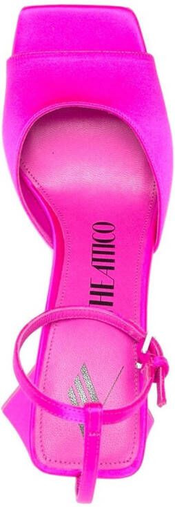 The Attico Piper 85mm sandals Pink