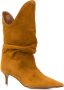 The Attico pointed slouched boots Brown - Thumbnail 2