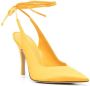 The Attico pointed-toe pumps Yellow - Thumbnail 2