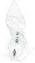 The Attico Renee lace-up 120mm sandals White - Thumbnail 4