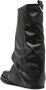 The Attico Robin layered leather boots Black - Thumbnail 3