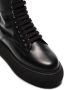 The Attico Selene lace-up ankle boots Black - Thumbnail 4