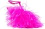 The Attico Sienna feather-trim sandals Pink - Thumbnail 2