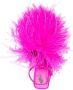 The Attico Sienna feather-trim sandals Pink - Thumbnail 4