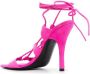 The Attico strap-detail open-toe sandals Pink - Thumbnail 3