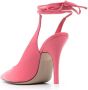 The Attico strap-detail pointed-toe pumps Pink - Thumbnail 3