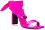 The Attico wraparound ankle tie sandals Pink - Thumbnail 2