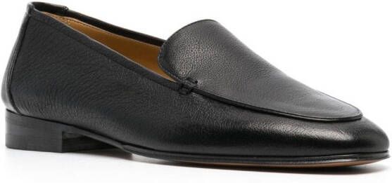 The Row Adam leather loafers Black