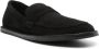 The Row almond suede loafers Black - Thumbnail 2