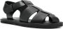 The Row caged design leather sandals Black - Thumbnail 2