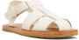 The Row caged-design leather sandals White - Thumbnail 2