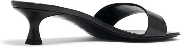 The Row Combo 40mm kitten-heel mules Black