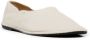 The Row flat leather loafers White - Thumbnail 2