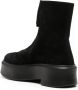 The Row flatform suede ankle boots Black - Thumbnail 3