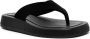 The Row Ginza leather flip flops Black - Thumbnail 2