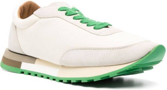 The Row multicolour flat trainers White