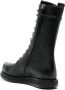 The Row Patty leather Combat boots Black - Thumbnail 3