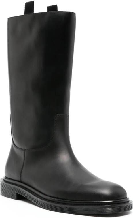The Row Ranger leather boots Black