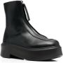 The Row zip-front ankle boots Black - Thumbnail 2