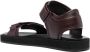 The Row touch-strap leather sandals Purple - Thumbnail 3
