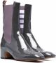 Thom Browne 4-Bar stripe ankle boots Grey - Thumbnail 2