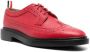 Thom Browne almond-toe leather brogues Red - Thumbnail 2