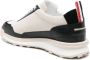 Thom Browne Alumni panelled lace-up sneakers Neutrals - Thumbnail 3