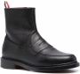Thom Browne ankle leather boots Black - Thumbnail 2
