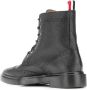 Thom Browne brogue-detail ankle boots Black - Thumbnail 3