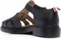 Thom Browne brogue-detail Fisherman sandals Black - Thumbnail 3