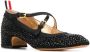 Thom Browne crisscross crystal Mary Jane pumps Black - Thumbnail 2