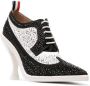 Thom Browne crystal-embellished 105mm derby shoes Black - Thumbnail 2