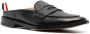 Thom Browne grained leather mule loafers Black - Thumbnail 2