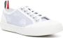Thom Browne graphic-embroidered lace-up sneakers White - Thumbnail 2
